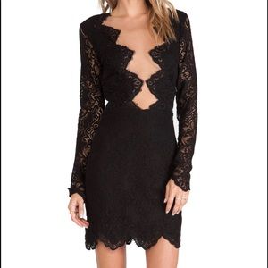 Storia black lace dress, size L